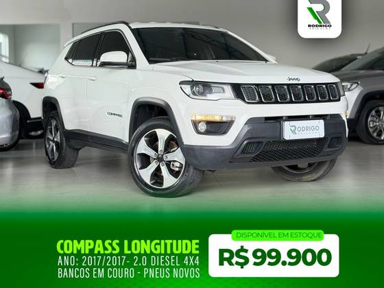 JEEP COMPASS 2.0 16V DIESEL LONGITUDE 4X4 AUTOMÁTICO